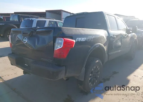 2018 Nissan Titan Pro-4X from USA, damaged, VIN 1N6AA1E58JN540158